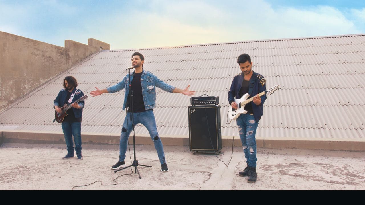 Mustafa Zahid in Recording Studio